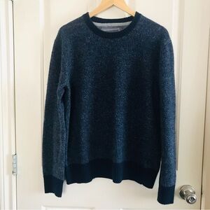 L.O.G.G. Wool Men’s Crewneck Sweater Heather Blue Size Large